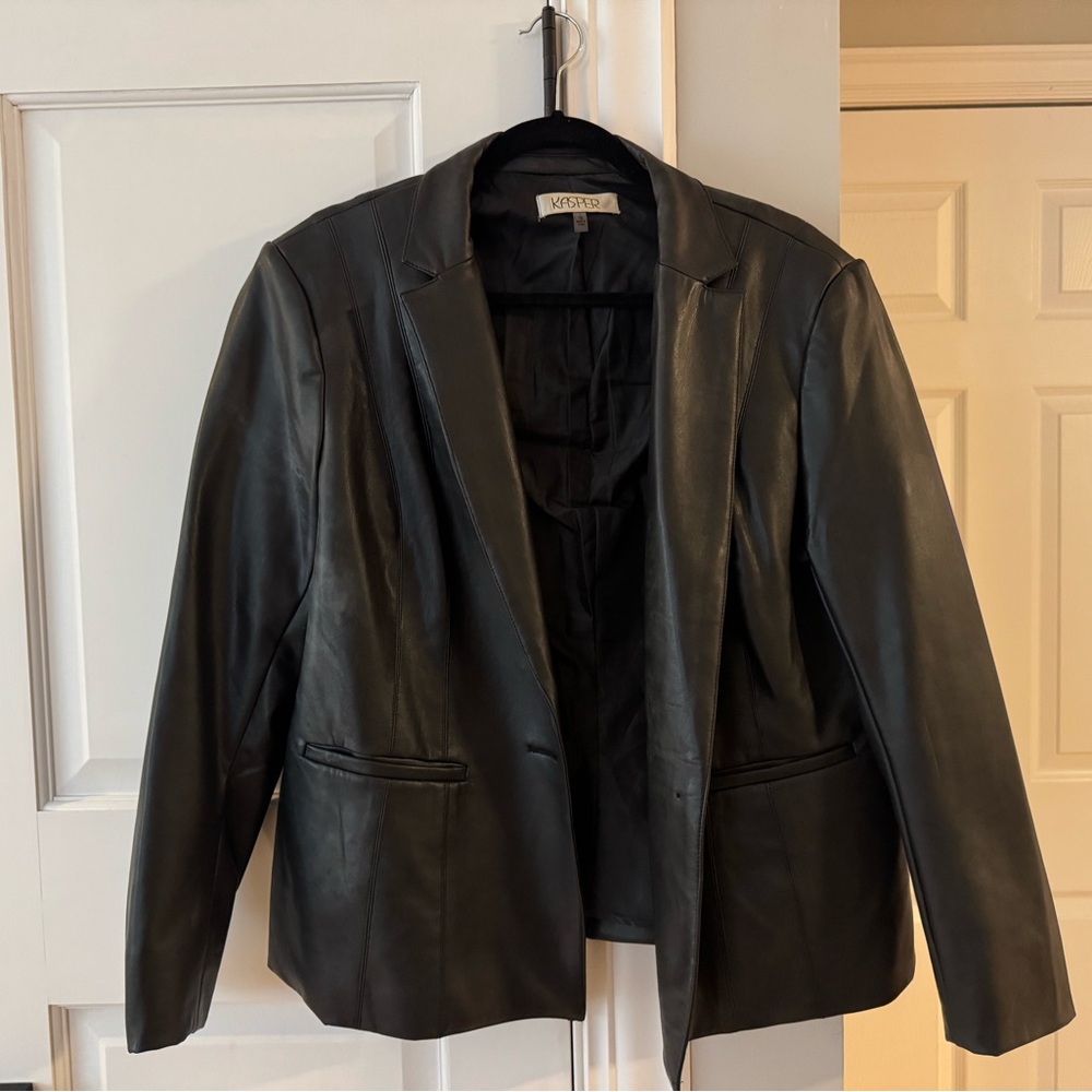 Women's Black Leather Jacket